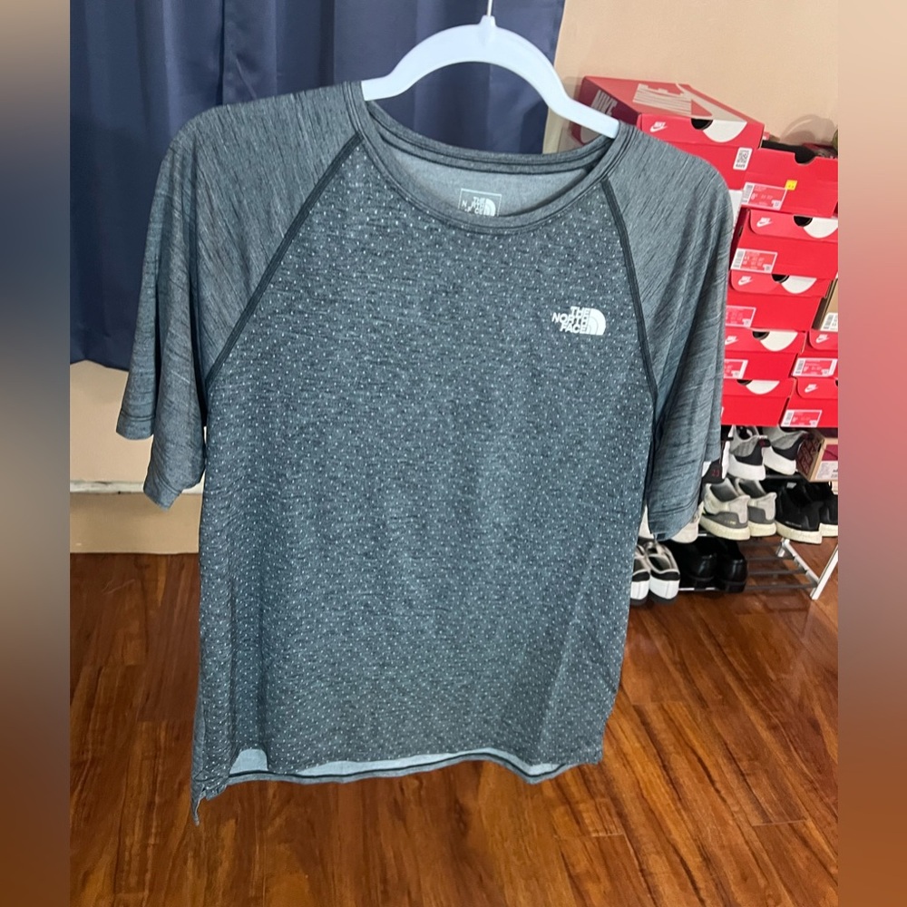 The North Face grey athletic tee
